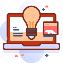 Bsu Lightbulb Laptop Icon 3