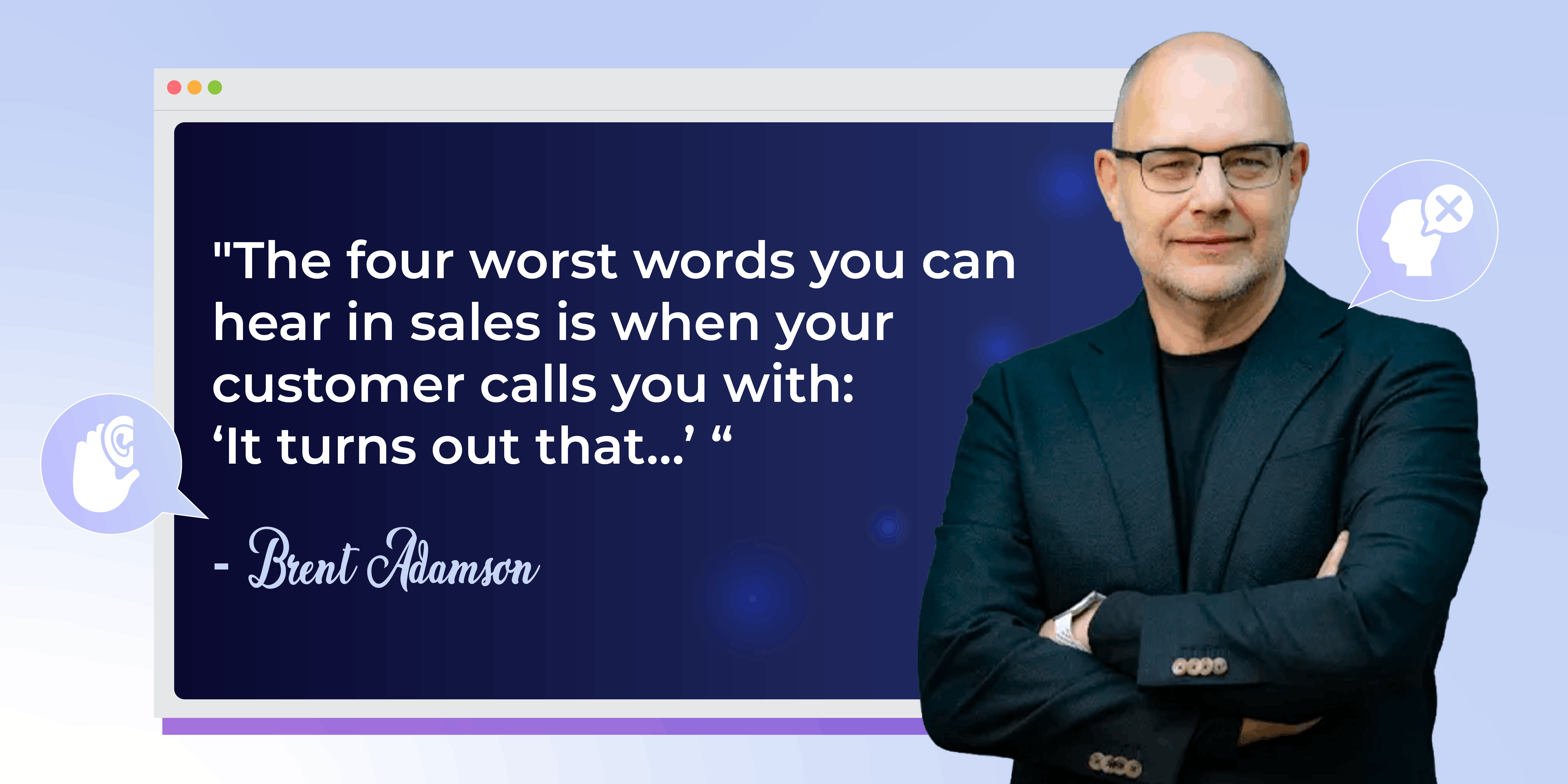 Brent Adamson & Karl Schmidt on Sales