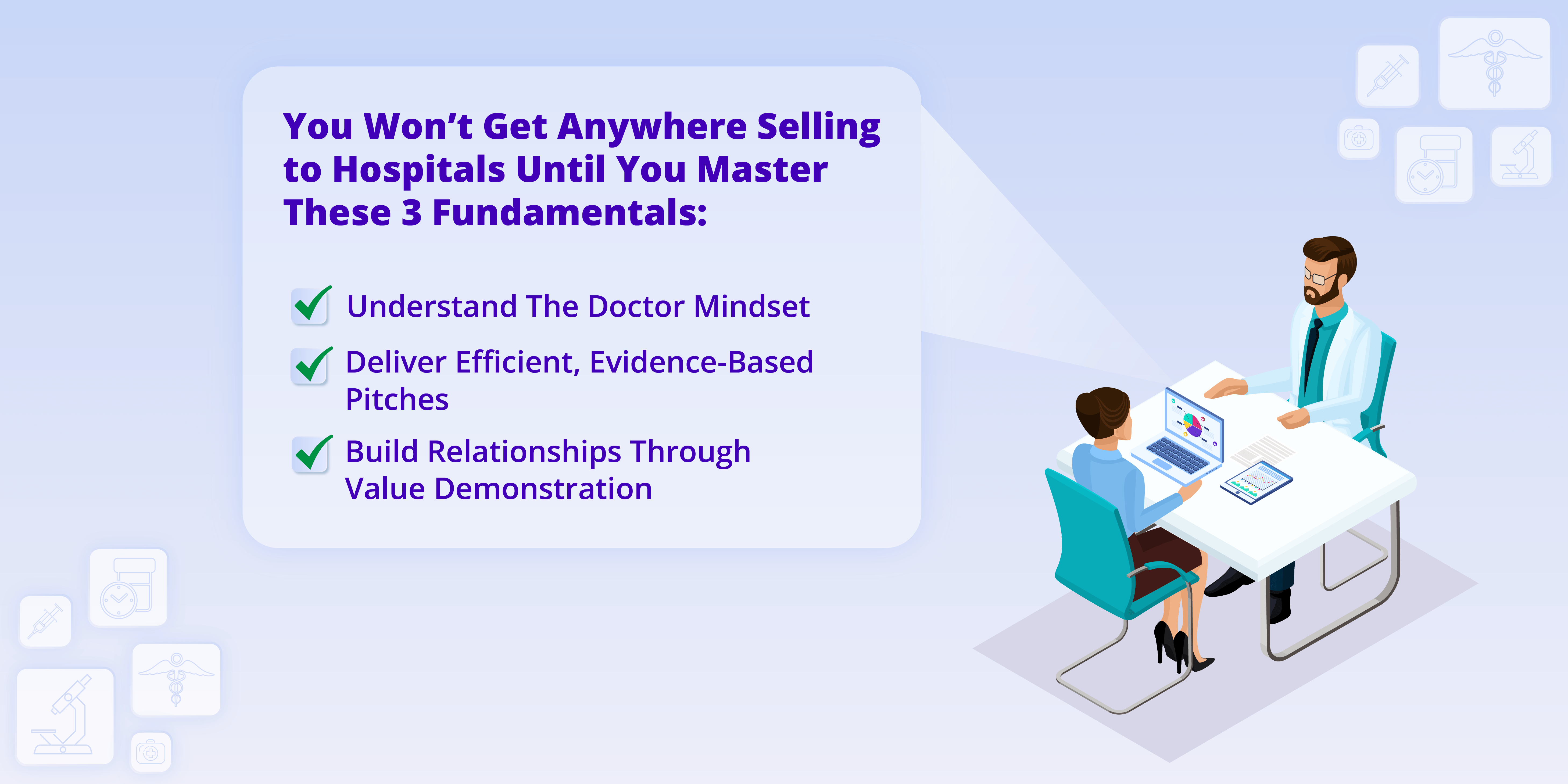 How to Sell to Doctors Graphic 2