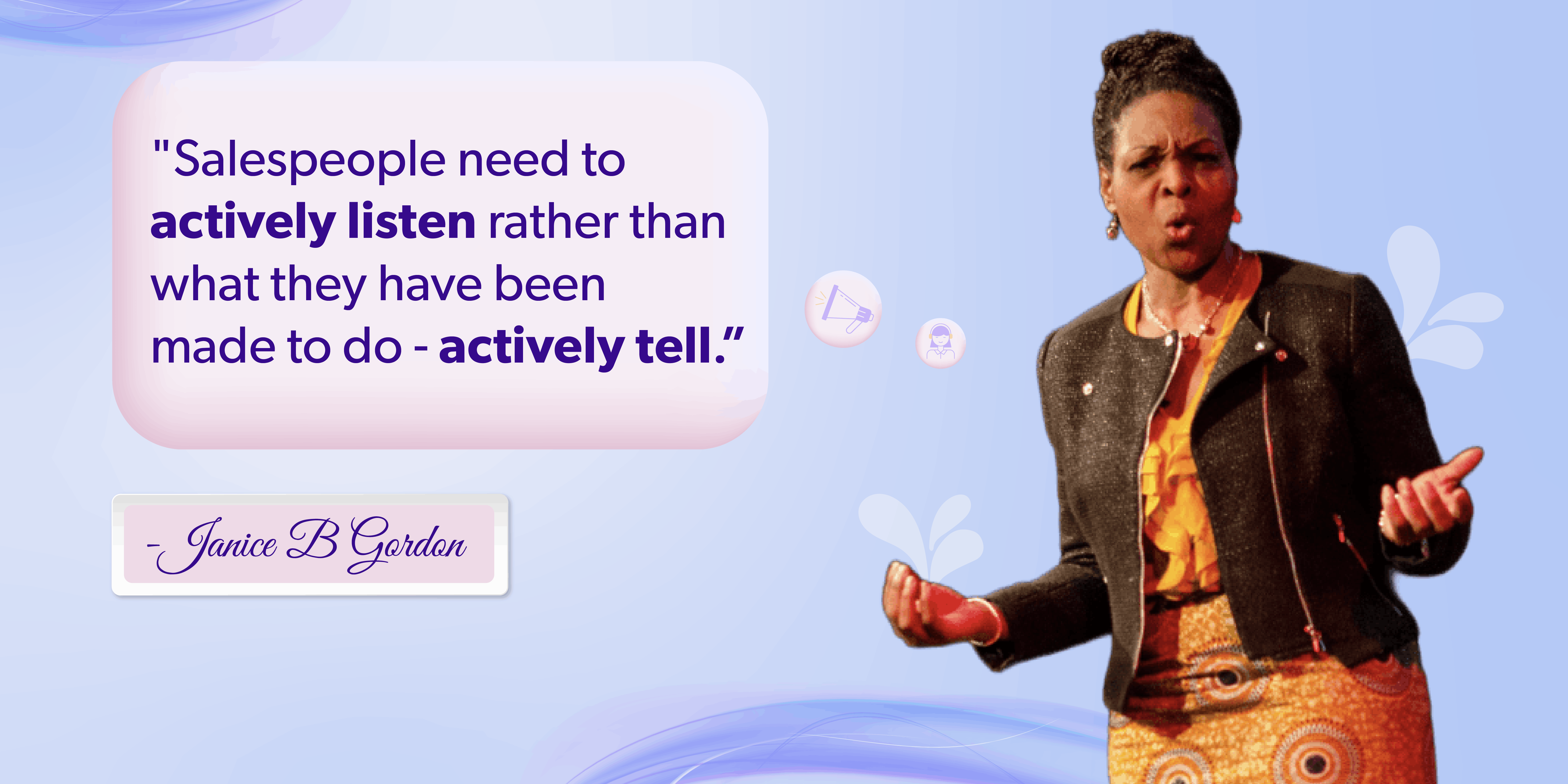 Janice B Gordon Sales Relationships