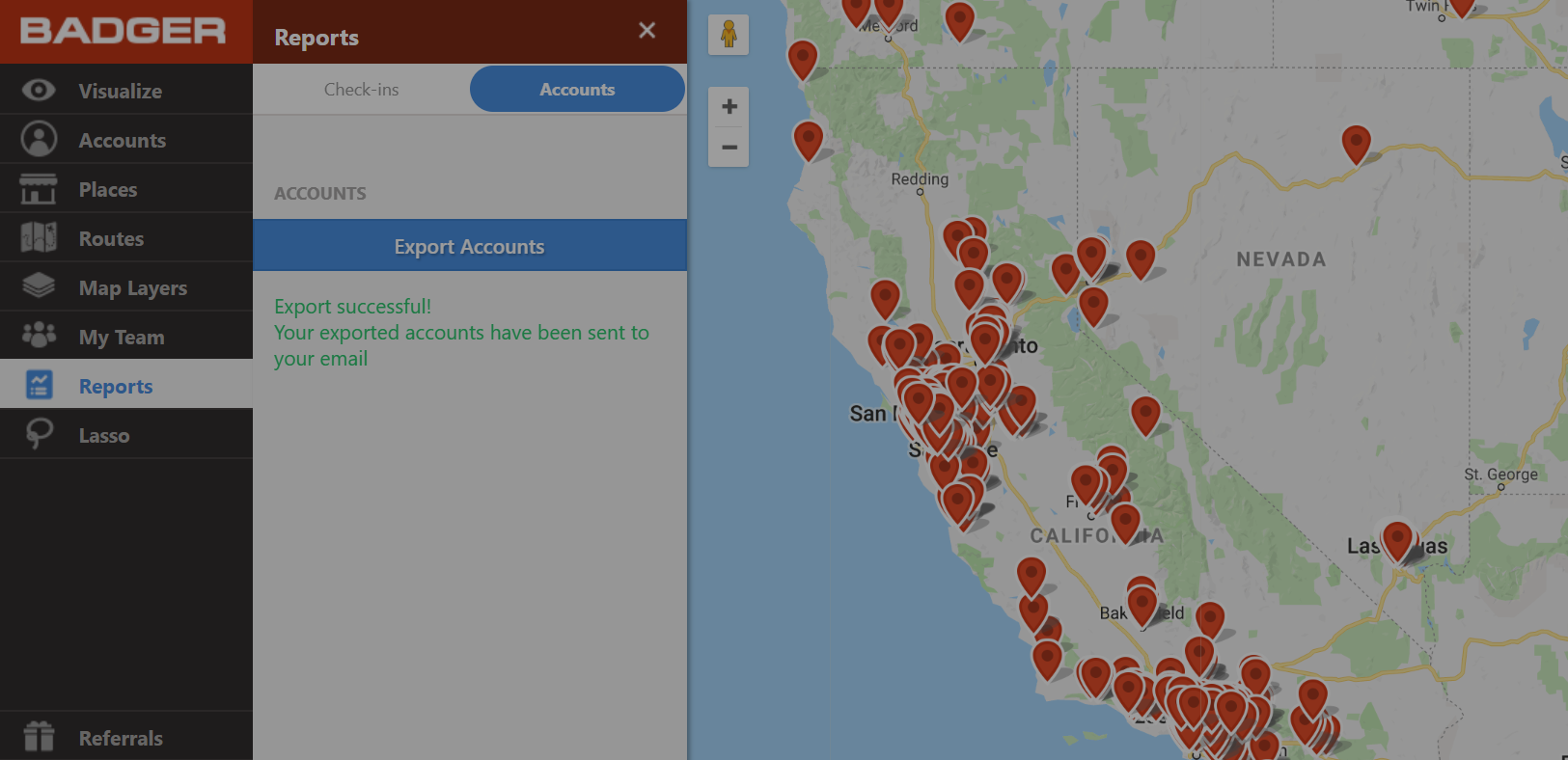 New Feature: Export Accounts in Badger Maps