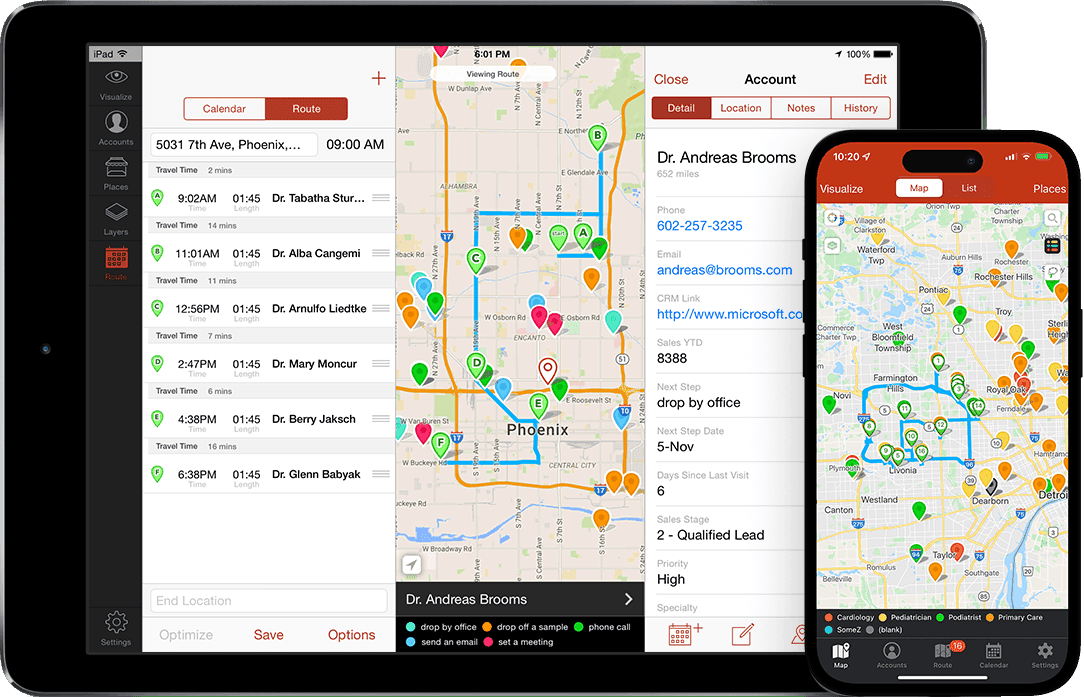 CRM Mapping Software