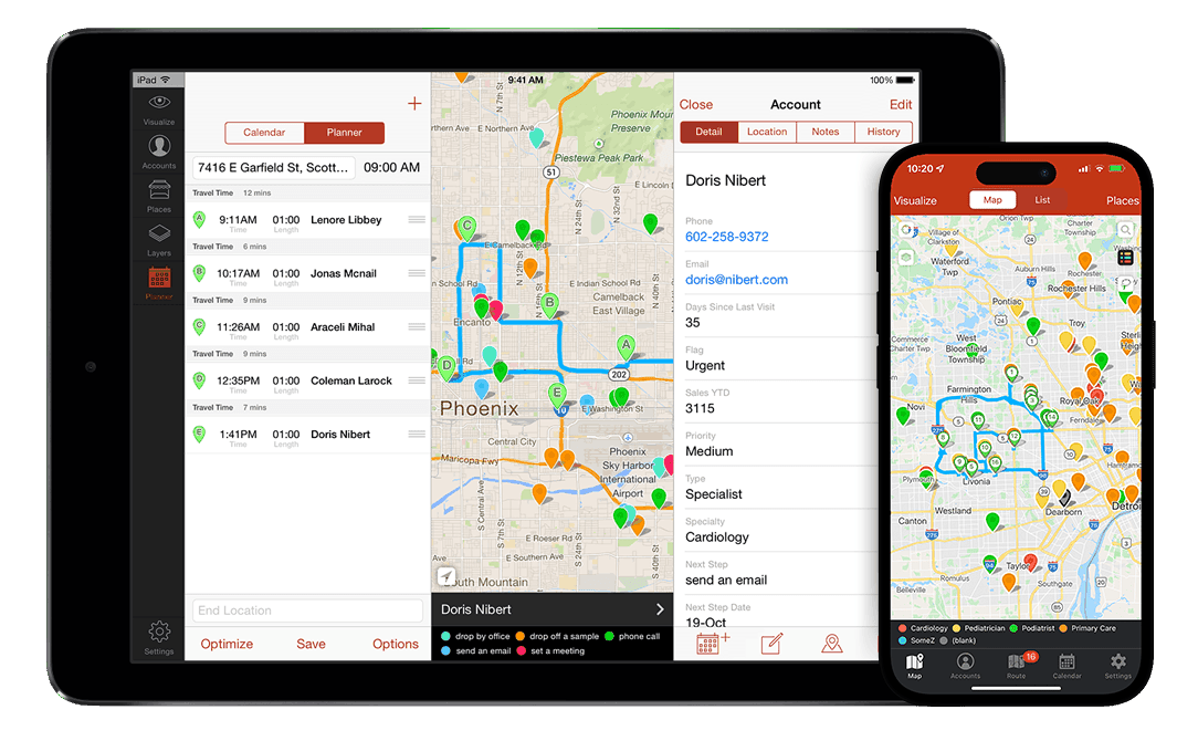 Compare Portatour for Field Sales