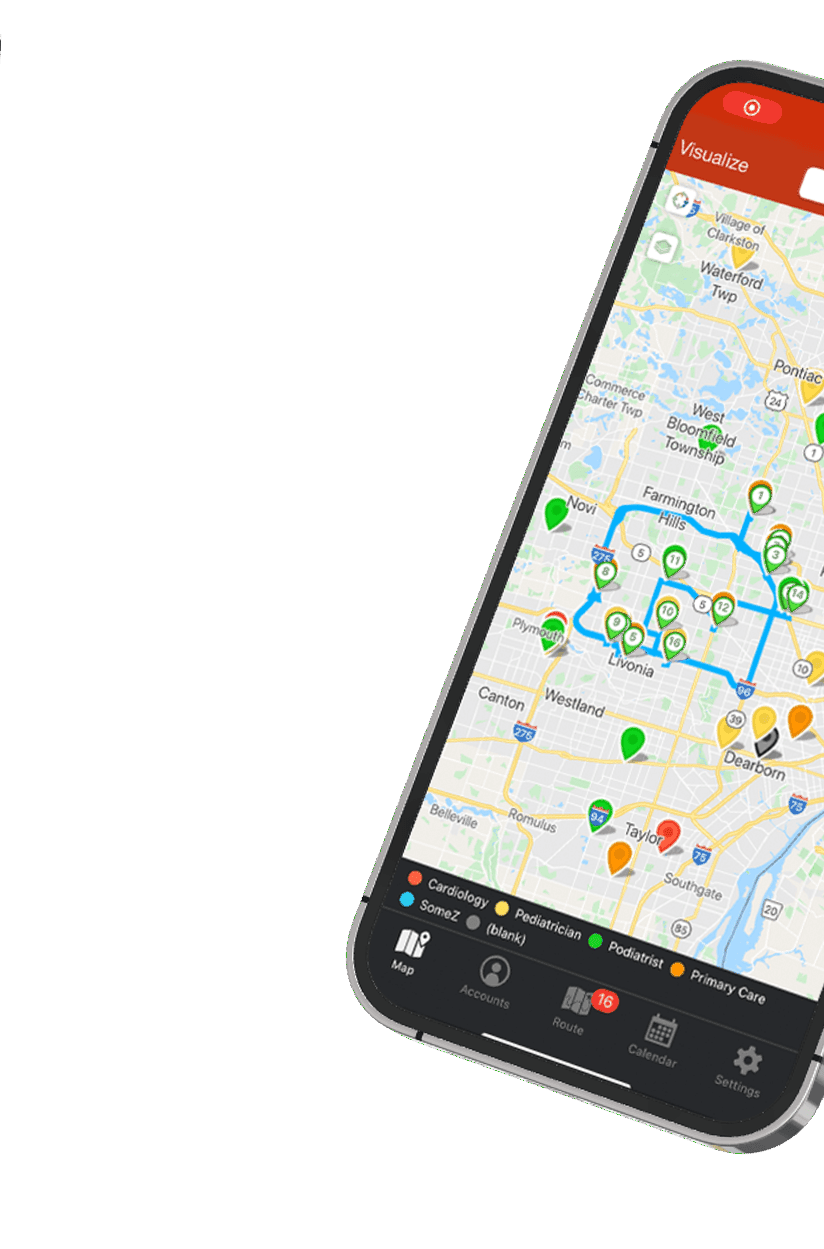 Badger Maps Pianificatore di - Hero Image Iphone Latest%402x 