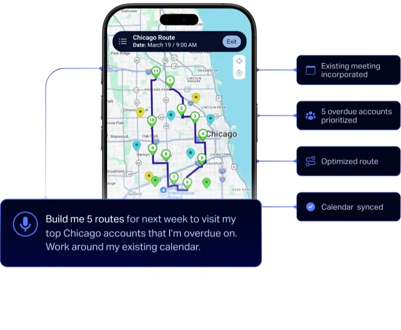 Badgerai routeplanner