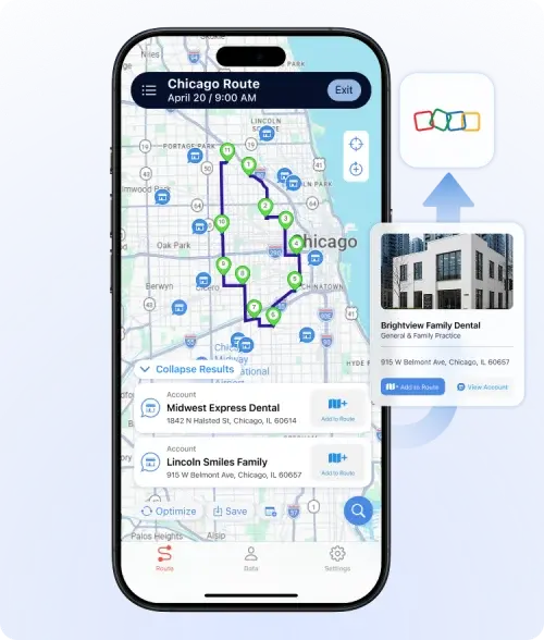 Finding new leads on the Badger Maps route and adding them to Zoho