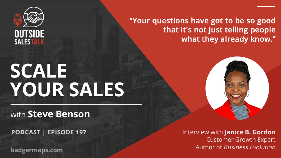 The Outside Sales Talk Podcast with Janice B Gordon