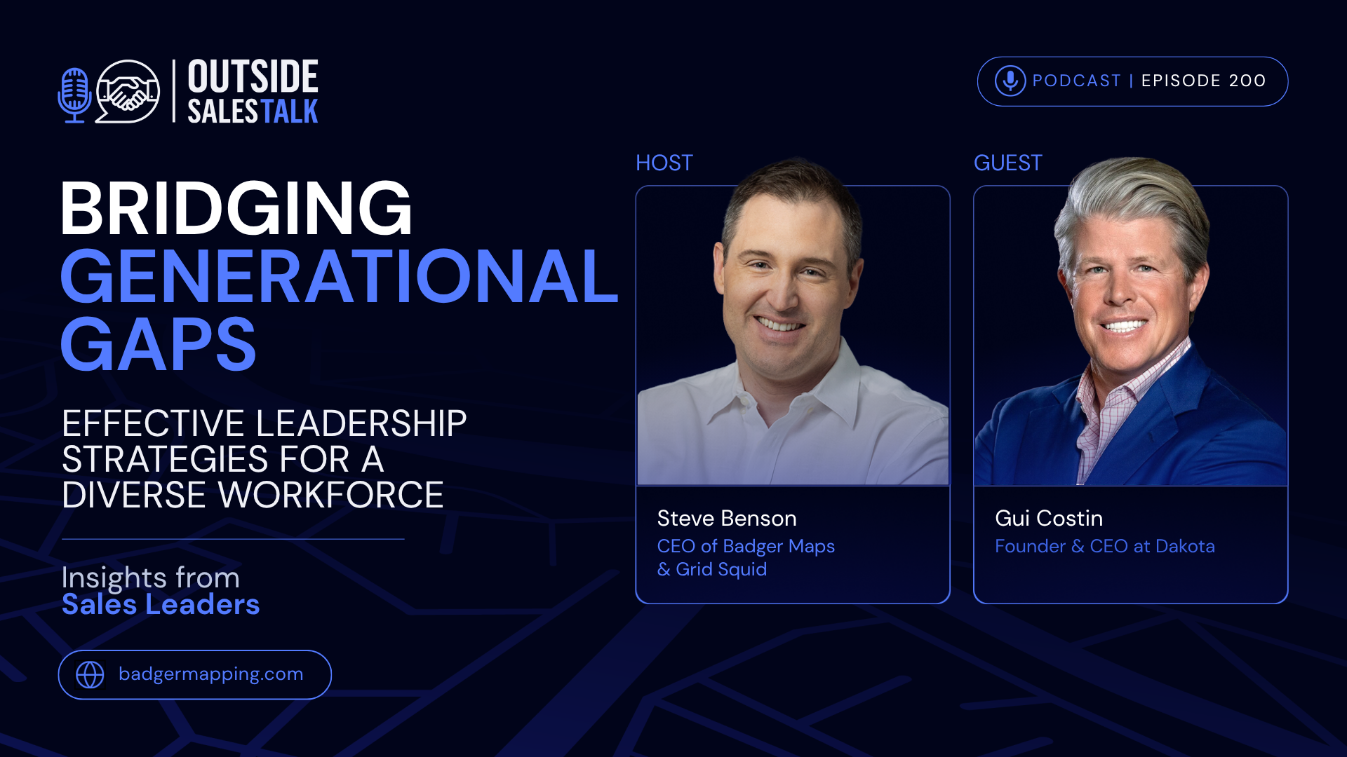 Outside Sales Talk with Gui Costin