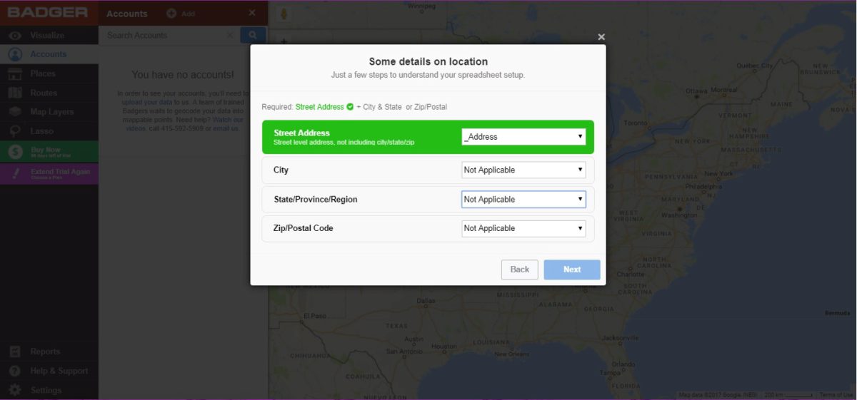 Mapping Address In Tableau For Field Sales