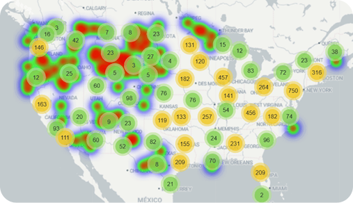Territory Mapping