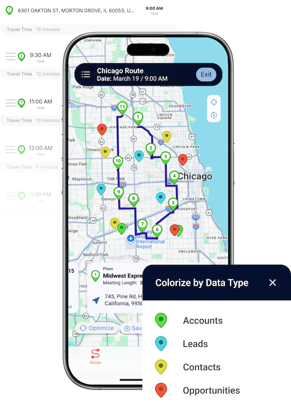 badger maps territory-vs-revenue